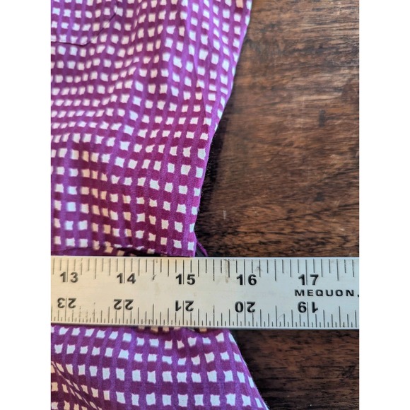 6 Women Silk Cotton Max Mara Shirt Dress Belted Classic Pockets Fit n Flair - Picture 9 of 13